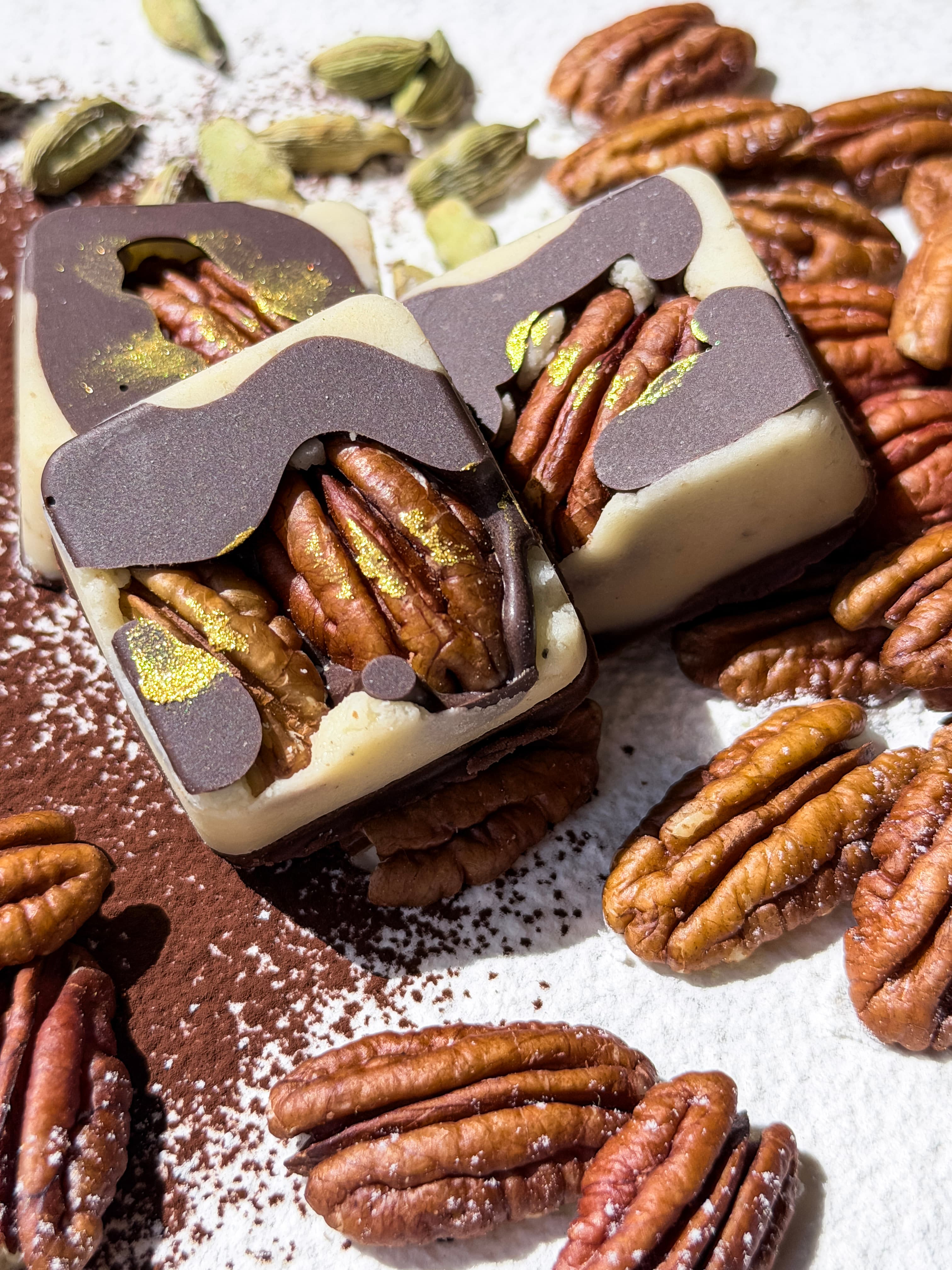 Pecan Velvet Nut Bites