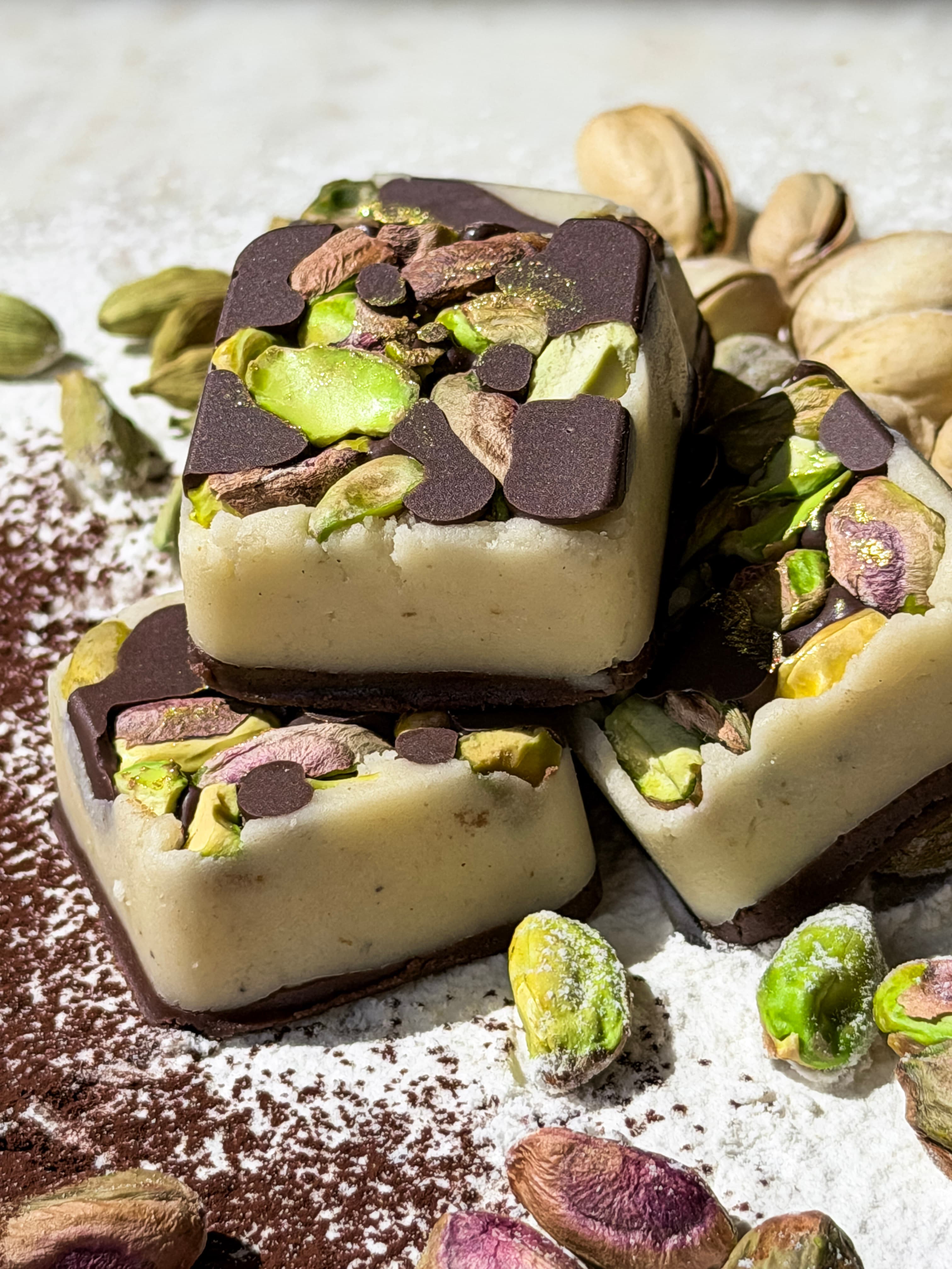 Pistachio Velvet Nut Bites