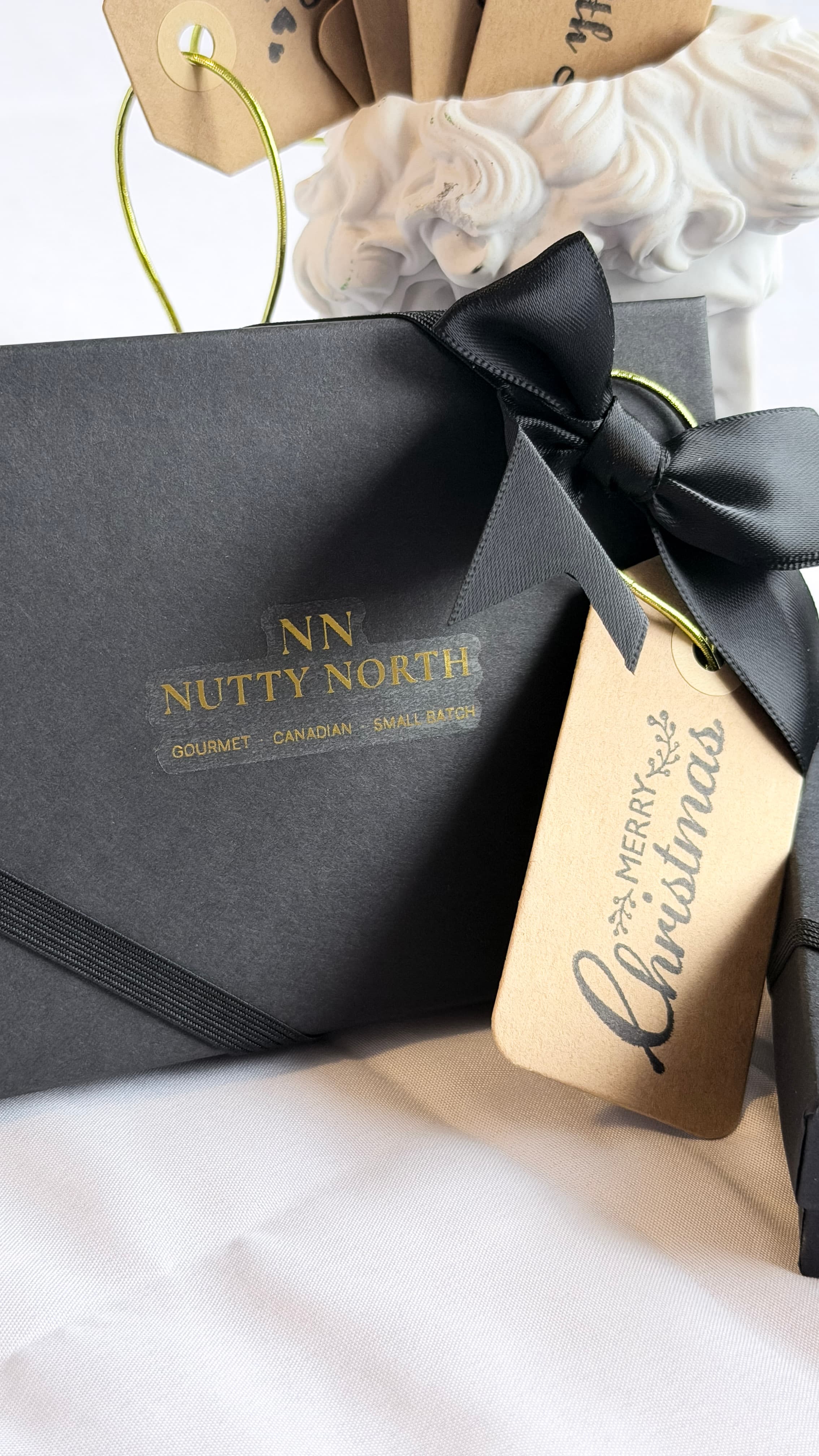 Nutty North gift box with handcrafted Velvet Nut Bites