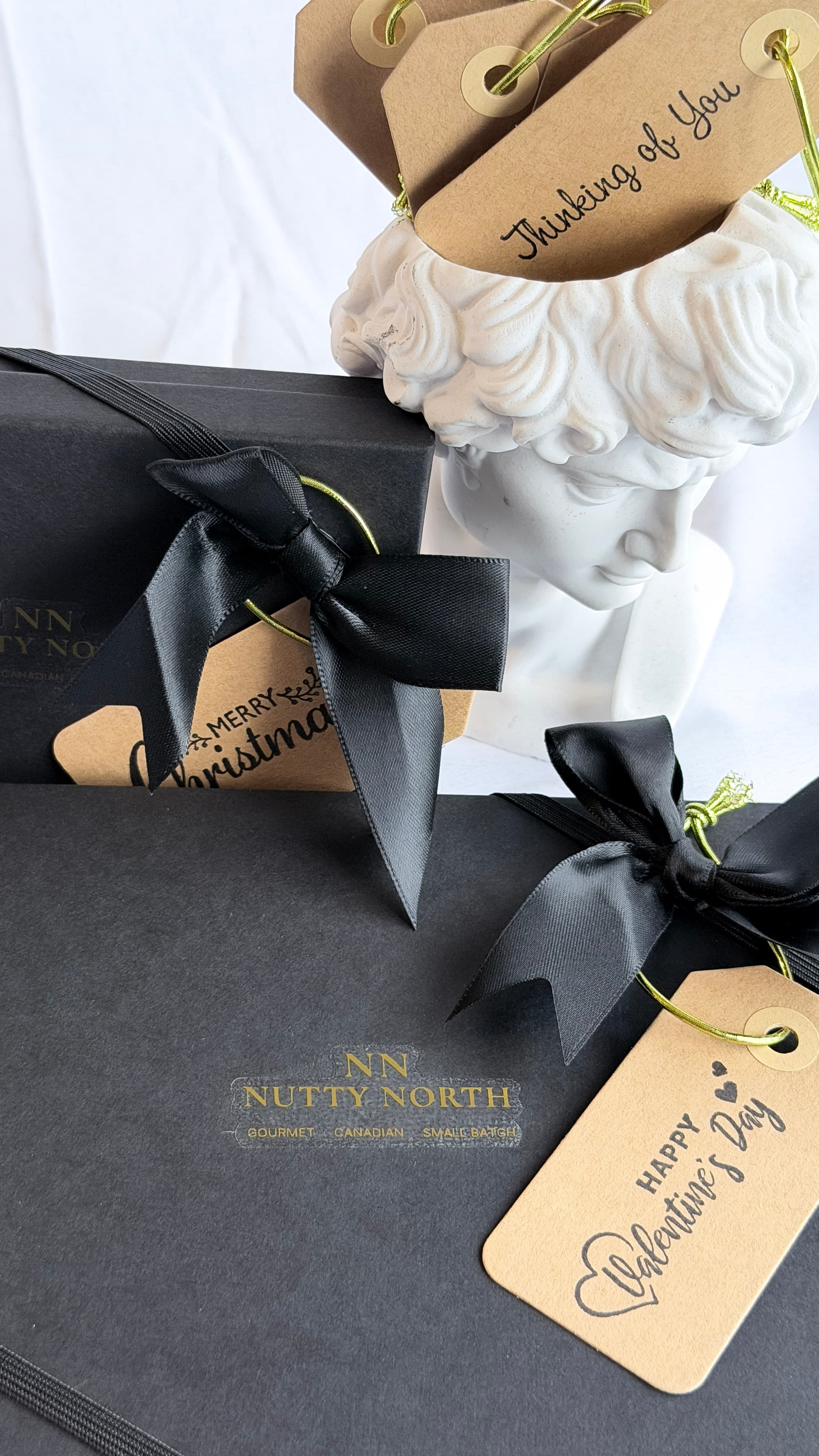 Nutty North personalized gift presentation